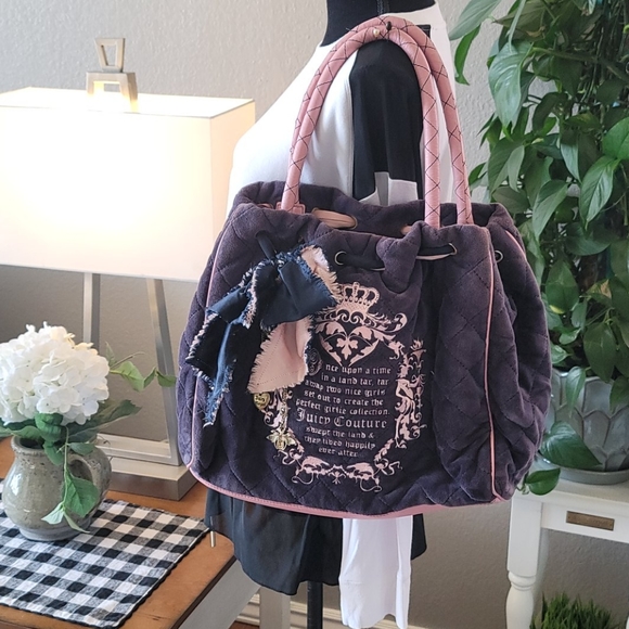 Vintage Juicy Couture velour bag.